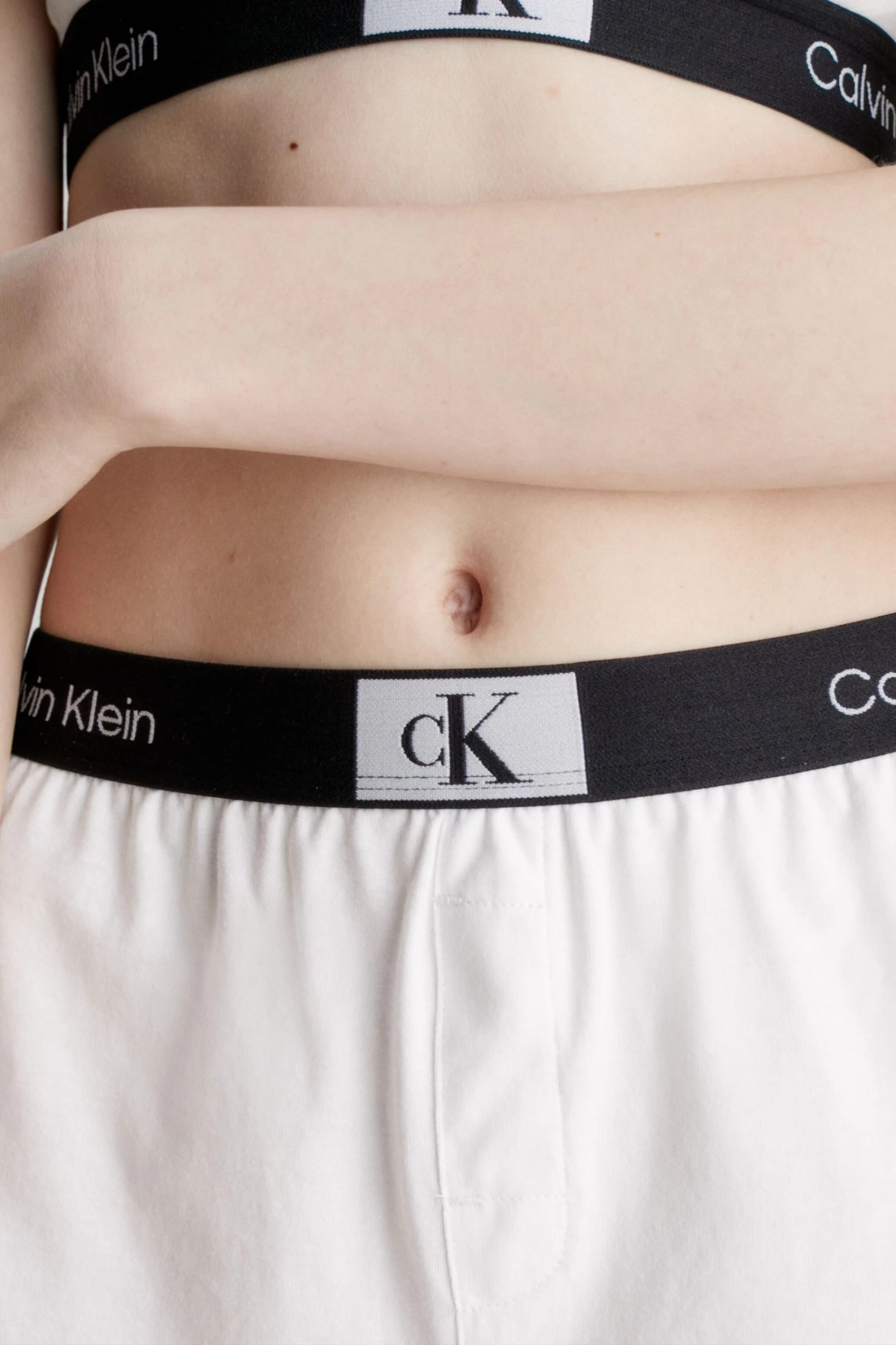 Calvin Klein White 1996 Lounge Sleep Shorts 6 Calvin Klein White 1996 Lounge Sleep Shorts - Image 4