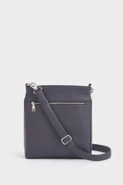 OSPREY LONDON The Ellie Leather Cross-Body Shoulder Bag