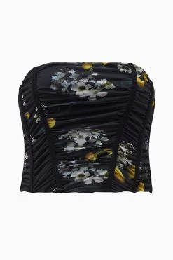 AllSaints Eugenia Black Corset -Fashion Women M90610s6