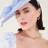 Accessorize Blue Flower Statement Disc Fascinator -Fashion Women M91977s