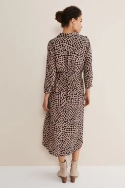 Phase Eight Blue Kesia Utility Dress -Fashion Women M92140s2