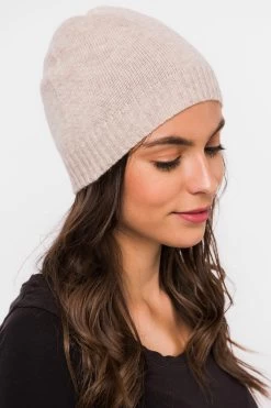 Pure Luxuries London Bowness Cashmere And Merino Wool Beanie Hat -Fashion Women M95002s3