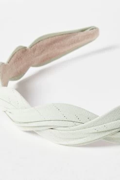 Oliver Bonas Green Thin Esmerelda Headband -Fashion Women N06575s3