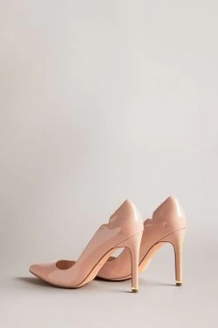 Ted Baker Pink Orlay Patent Leather Court Shoes -Fashion Women N43065s3