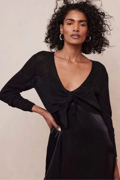 Mint Velvet Tie Front Cardigan