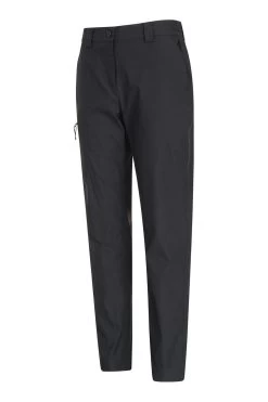 Mountain Warehouse Hiker Womens Lightweight Stretch, UV Protect Walking Trousers - Short Length -Fashion Women P27424s3