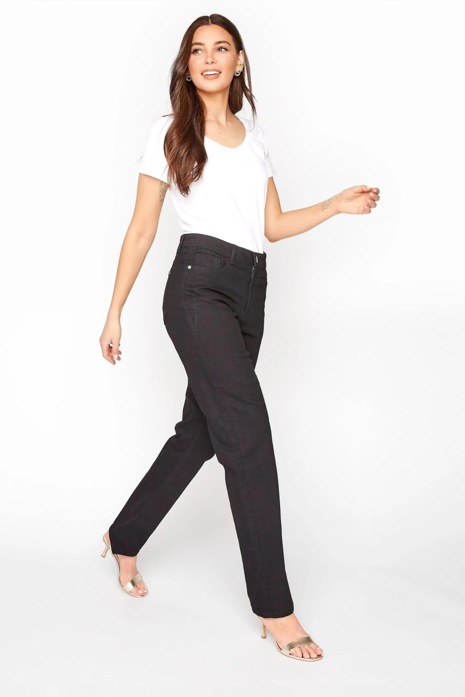 Long Tall Sally Ruby Straight Leg Jean 3 Long Tall Sally Ruby Straight Leg Jean