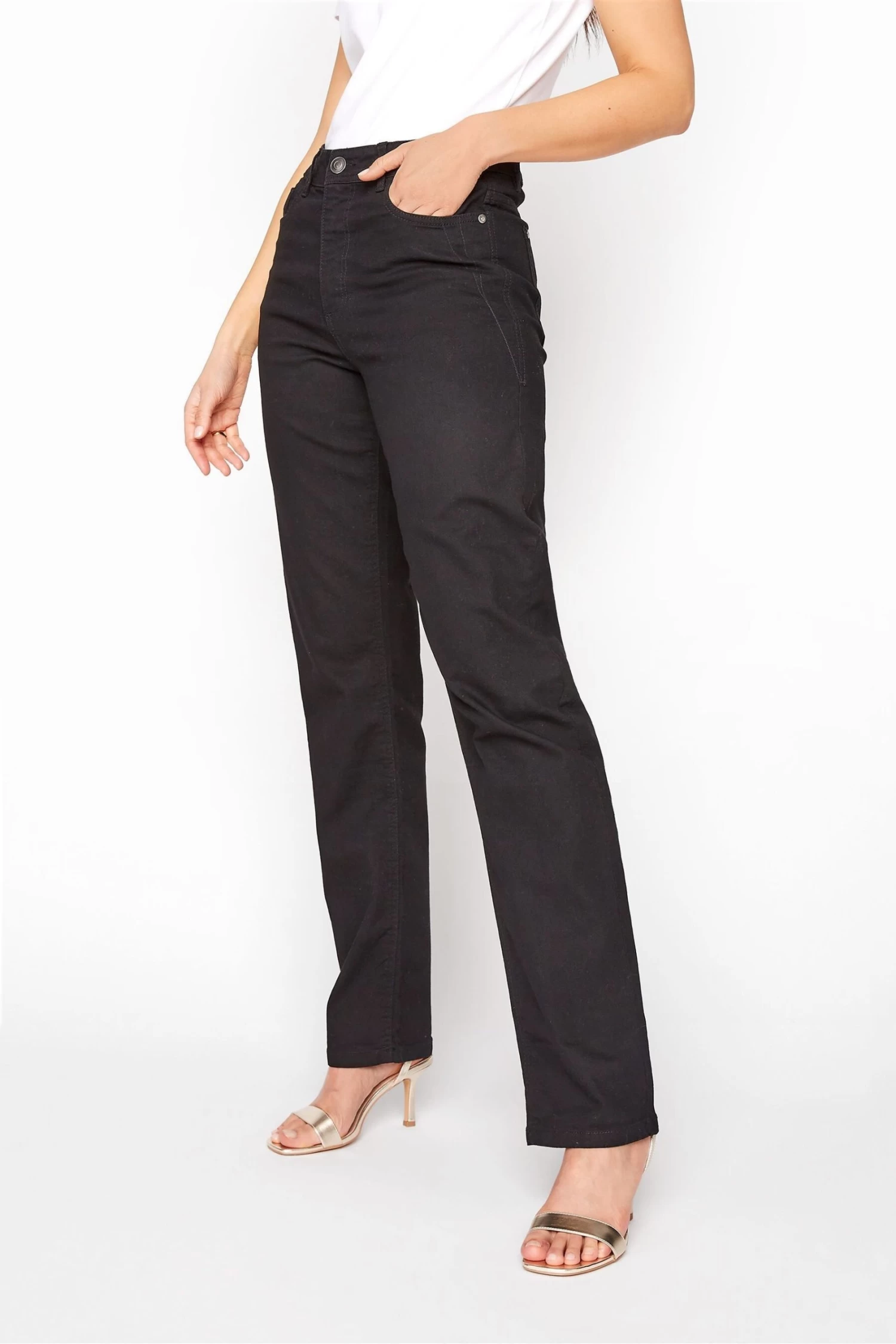 Long Tall Sally Ruby Straight Leg Jean 4 Long Tall Sally Ruby Straight Leg Jean - Image 2