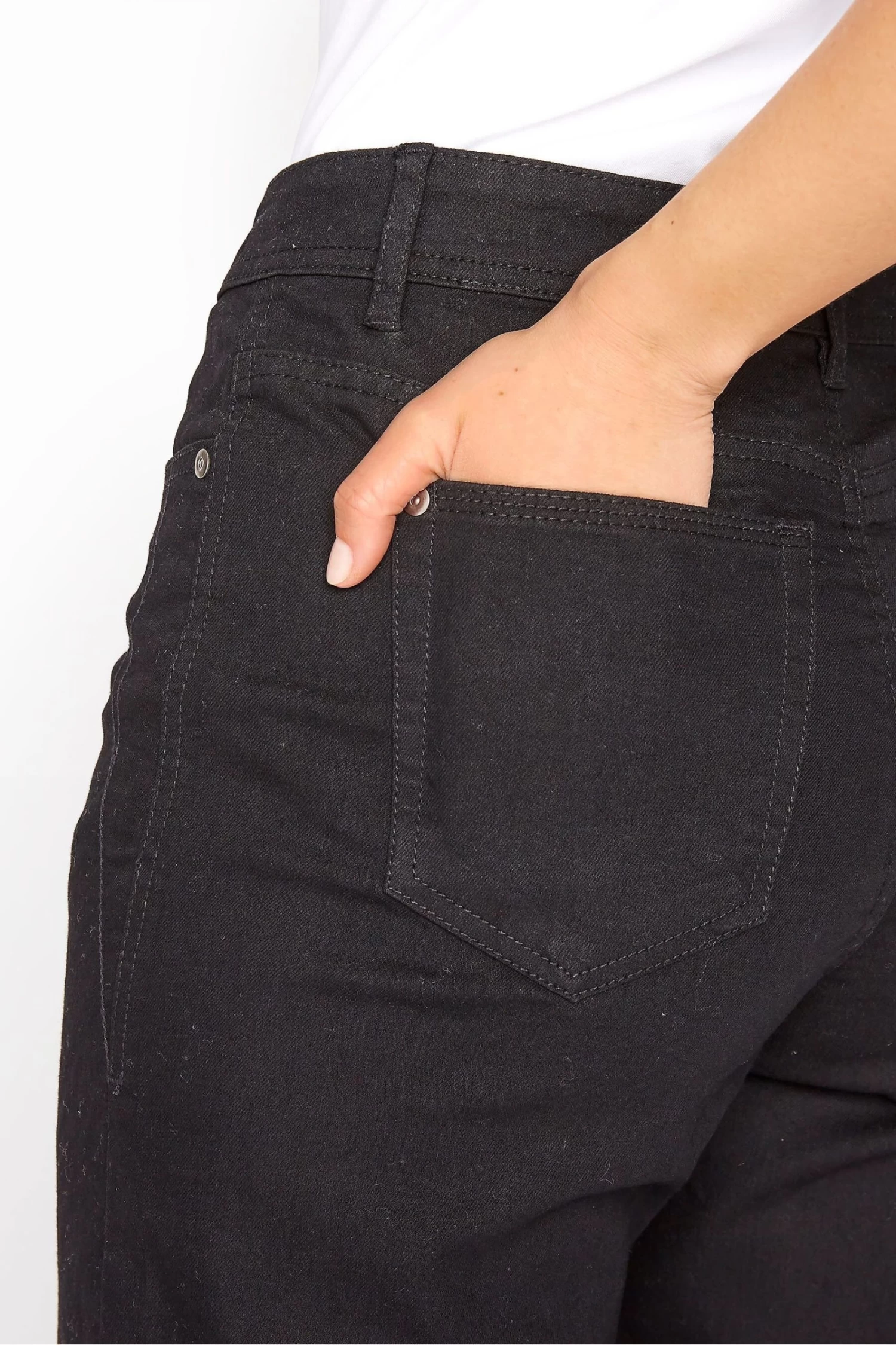 Long Tall Sally Ruby Straight Leg Jean 6 Long Tall Sally Ruby Straight Leg Jean - Image 4