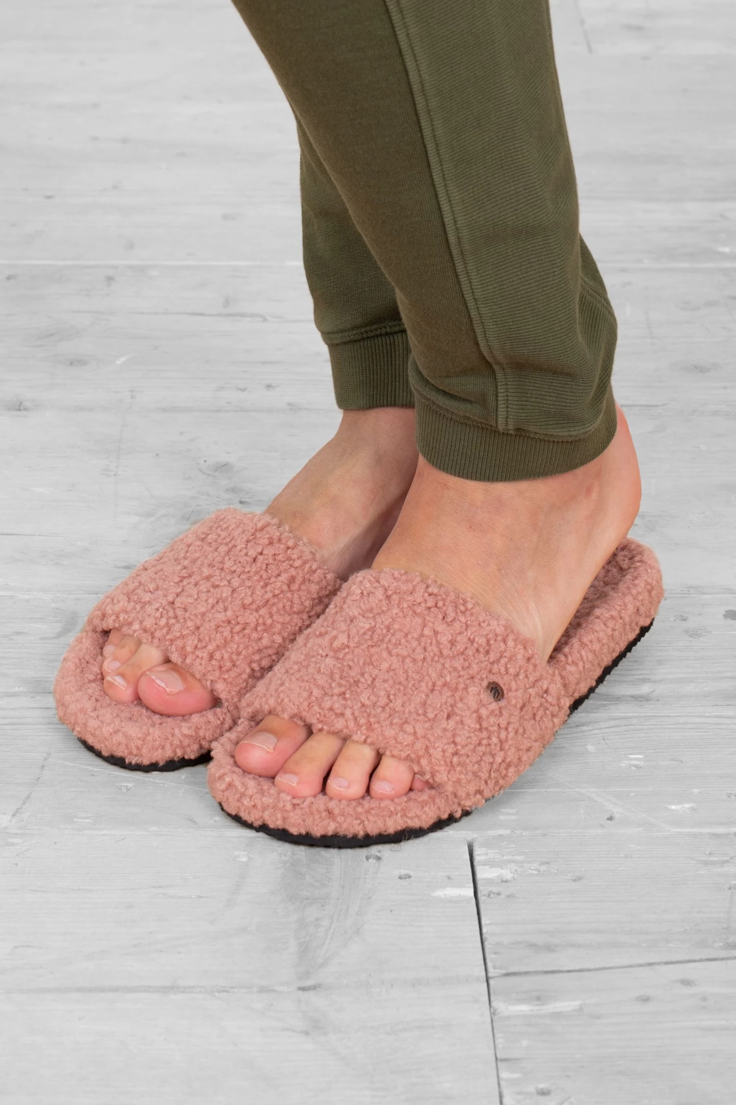 Brakeburn Slider Borg Slippers 7 Brakeburn Slider Borg Slippers - Image 5