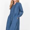 Brakeburn Denim Shirt Smock Dress -Fashion Women P50858s