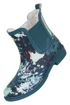 Mountain Warehouse Winter Printed Rubber Womens Ankle Wellie -Fashion Women P85621s6