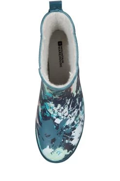 Mountain Warehouse Winter Printed Rubber Womens Ankle Wellie -Fashion Women P85621s7