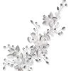 Ivory & Co Flora Crystal Enamelled Flower Spray Clip -Fashion Women P90009s