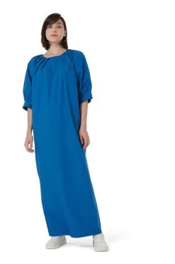 Leem Pleated Neckline Kaftan
