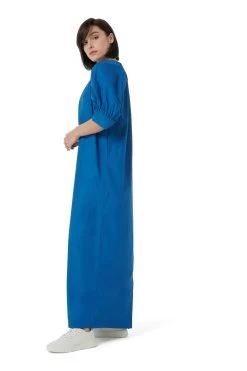 Leem Pleated Neckline Kaftan -Fashion Women P92846s4