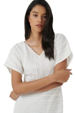 Leem Double V-Neck Empire Lace Dress 10 Leem Double V-Neck Empire Lace Dress -Fashion Women P92858s4