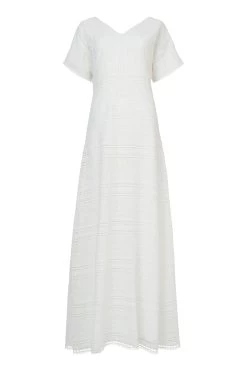 Leem Double V-Neck Empire Lace Dress 11 Leem Double V-Neck Empire Lace Dress -Fashion Women P92858s5