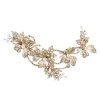 Jon Richard Floral And Crystal Hair Slide - Gift Pouch -Fashion Women Q11197s