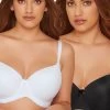 Yours Curve 2 Pack Moulded T-Shirt Bra