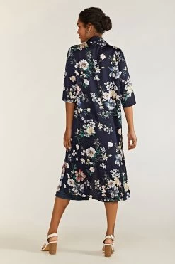 Yumi Floral Kimono -Fashion Women Q25389s3