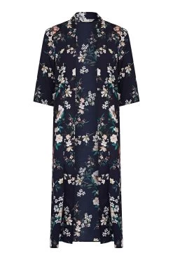 Yumi Floral Kimono -Fashion Women Q25389s4