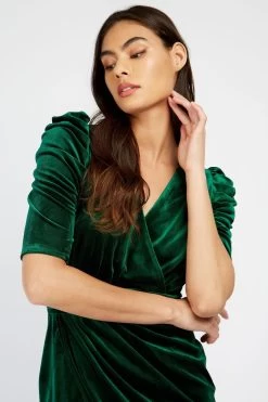 Little Mistress Velvet Maxi Dress -Fashion Women Q26742s3