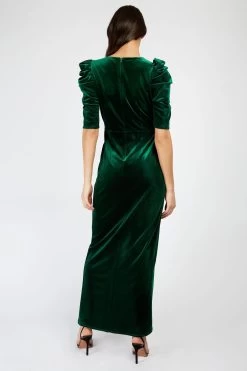 Little Mistress Velvet Maxi Dress -Fashion Women Q26742s4