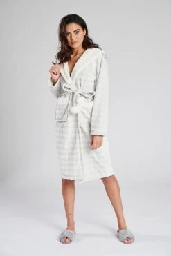 Loungeable Hooded Dressing Gown