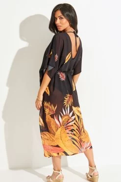 Pour Moi Recycled Luxe Maxi Chiffon Kimono 9 Pour Moi Recycled Luxe Maxi Chiffon Kimono -Fashion Women Q35771s3