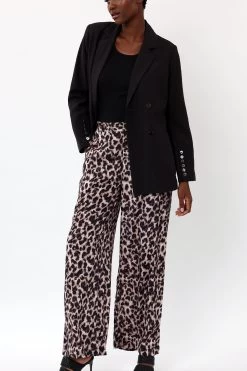 Religion Leightweight Wide Leg Pyjama Style Co-Ord Trouser In Print