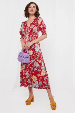 Joe Browns Poppy Floral Dress