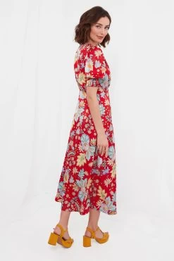 Joe Browns Poppy Floral Dress -Fashion Women Q39529s3