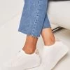 Lipsy Elastic Flatform Faux Leather Slip On Trainer -Fashion Women R01 535s