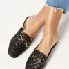 Lipsy Chain Mule Flat Loafer -Fashion Women R61 092s