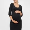 Mamalicious 3/4 Sleeve Maternity Dress -Fashion Women R66373s