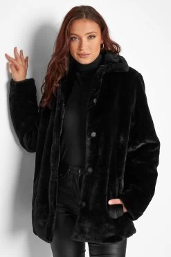 Long Tall Sally Faux Fur Jacket