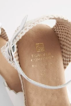 Next Scallop Peep Toe Wedges -Fashion Women T06690s7