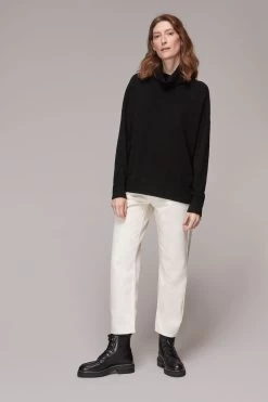 Whistles Cashmere Roll Neck Jumper -Fashion Women T08414s3