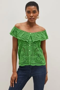 Next Crochet Off The Shoulder Top