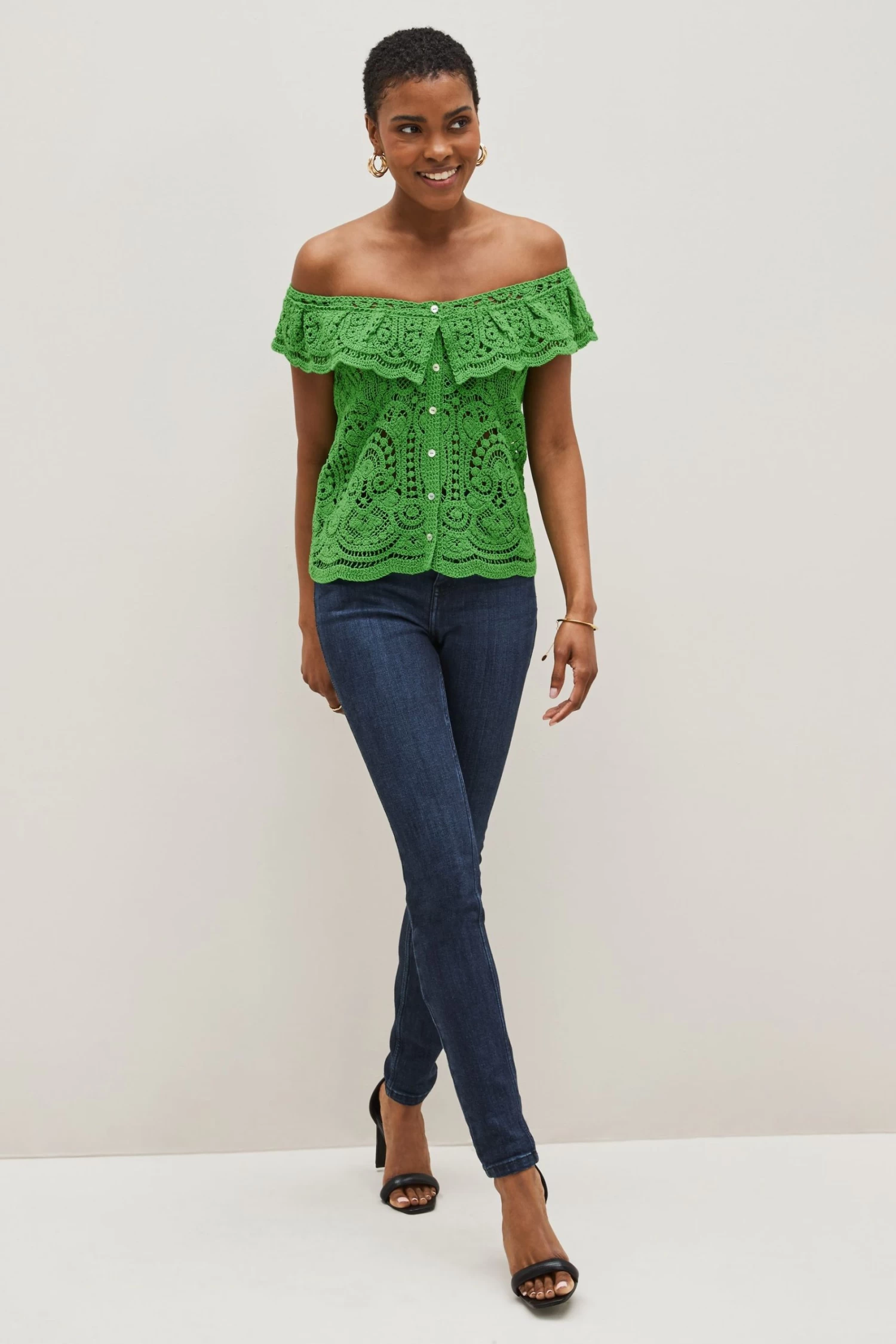 Next Crochet Off The Shoulder Top 4 Next Crochet Off The Shoulder Top - Image 2