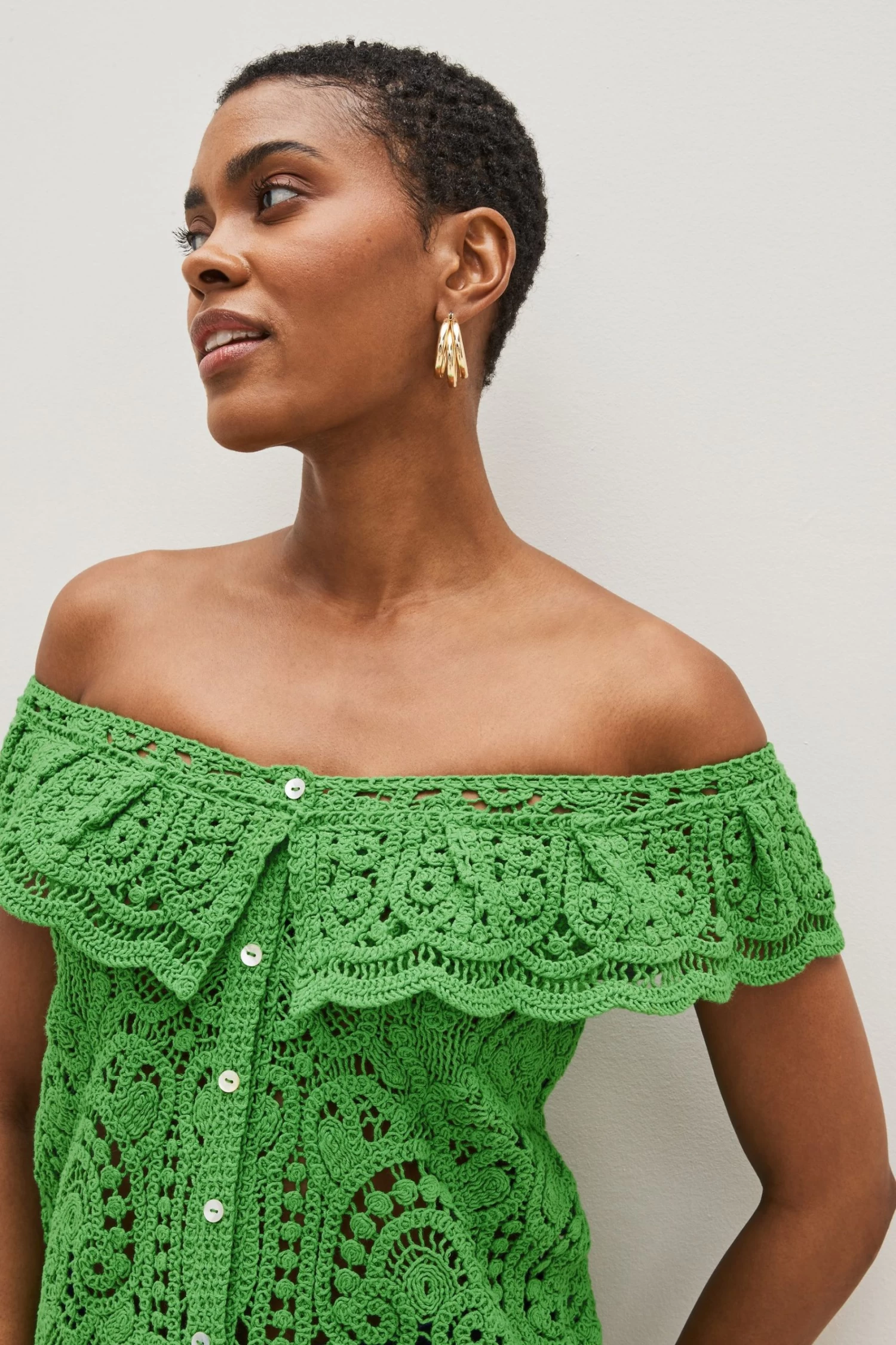 Next Crochet Off The Shoulder Top 6 Next Crochet Off The Shoulder Top - Image 4