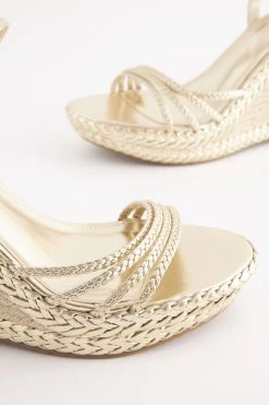 Next Forever Comfort® Plait High Wedges -Fashion Women T11285s7