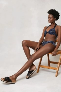 Mint Velvet Ruched Side Bikini Briefs -Fashion Women T12298s5