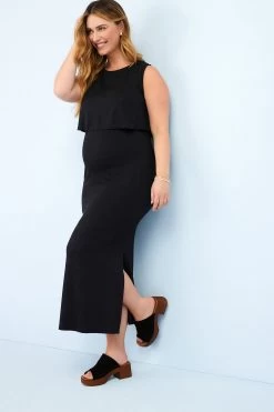 Next Maternity/Nursing Maxi Dress -Fashion Women T25 402s2