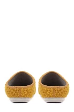 Fly Flot Ladies Wide Fit Textured Mule Slippers -Fashion Women T25624s4