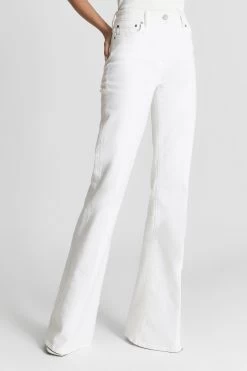 Reiss Beau High Rise Skinny Flared Jeans -Fashion Women T43016s3