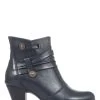 Pavers Ladies Leather Ankle Boots -Fashion Women T43983s