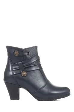 Pavers Ladies Leather Ankle Boots