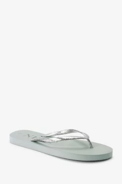 Next Glitter Beach Flip Flops -Fashion Women T46264s3